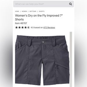 Women's Dry on the Fly Improved 7" Shorts-dark blue